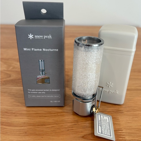 NEW!! Snow Peak- Mini Flame Nocturne. Brand new in box. Never been used - Picture 2 of 6